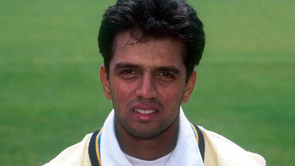 Image result for dravid first test match